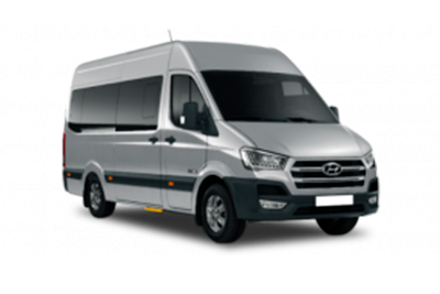 Hyundai H350 shuttle for groups in Costa Rica